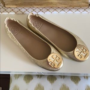 Tory Burch Minnie Travel Ballet w/logo